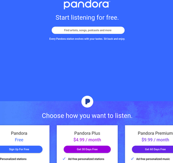 pandora.com