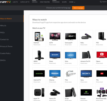 yupptv.com/help/ways-to-watch
